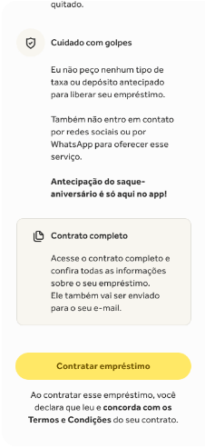 Aplicativo will FGTS contratar empréstimo